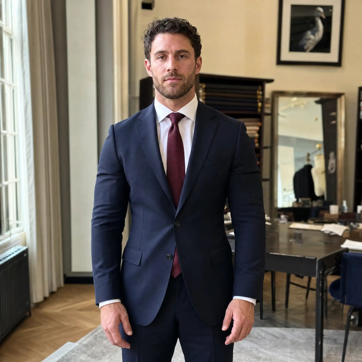 Suits for Muscular Men: A Bespoke Tailor's Guide for Gym Guys